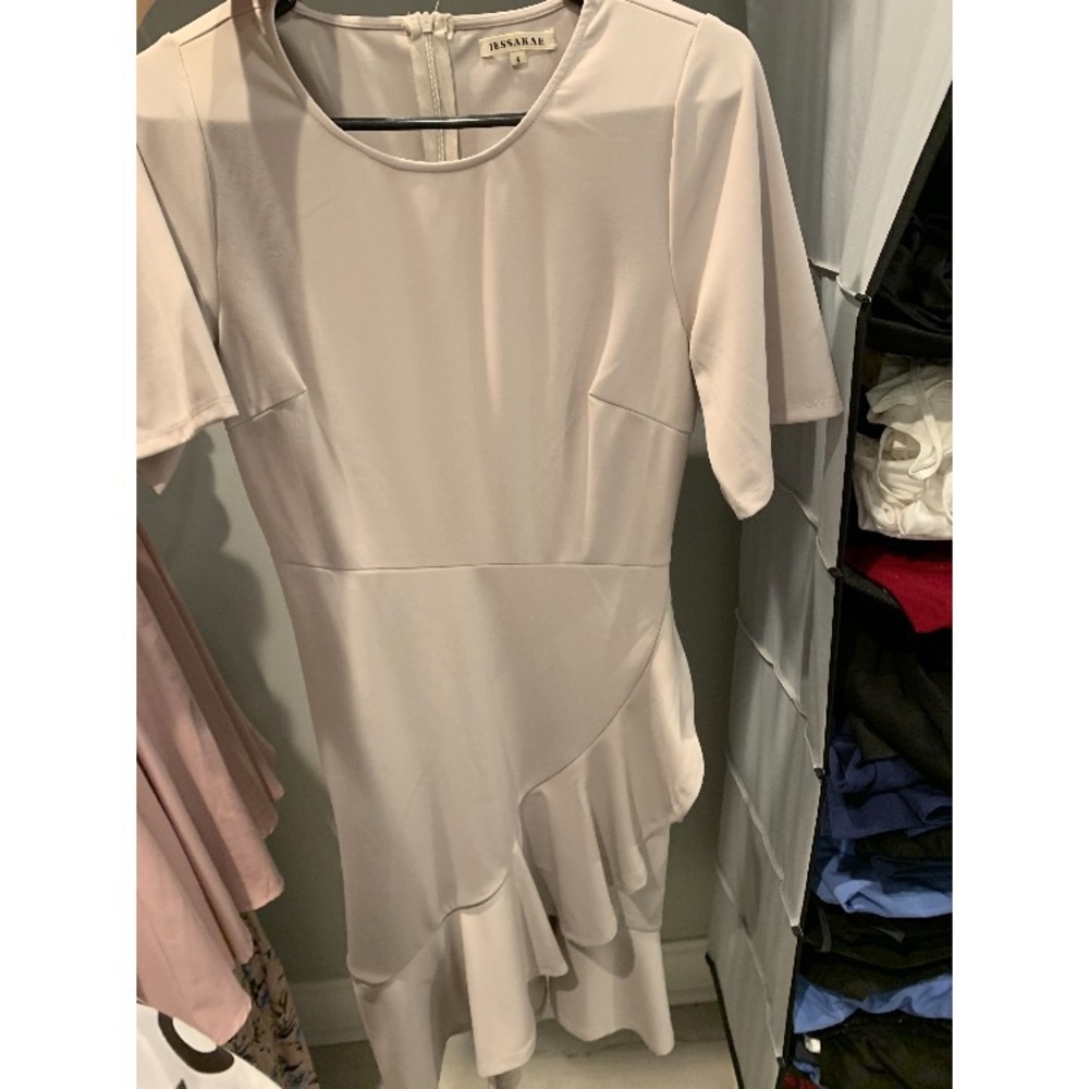 Jessa Kae grey/light purple dress